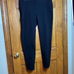Women's Size 14 Zac & Rachel Stretch Black Trousers Elastic Waist